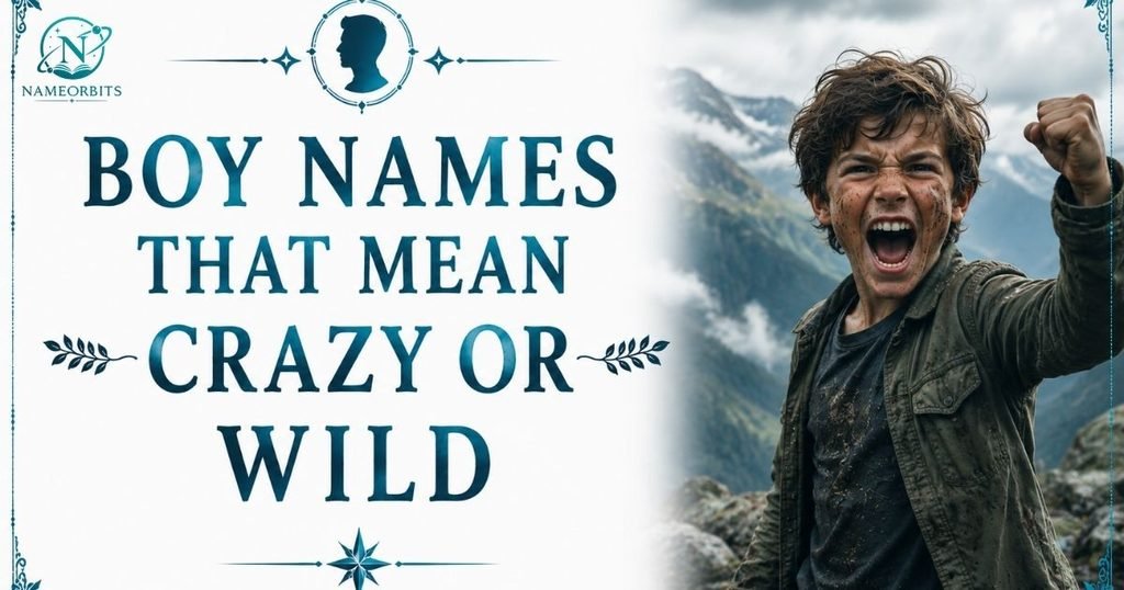 Boy Names That Mean Crazy Or Wild