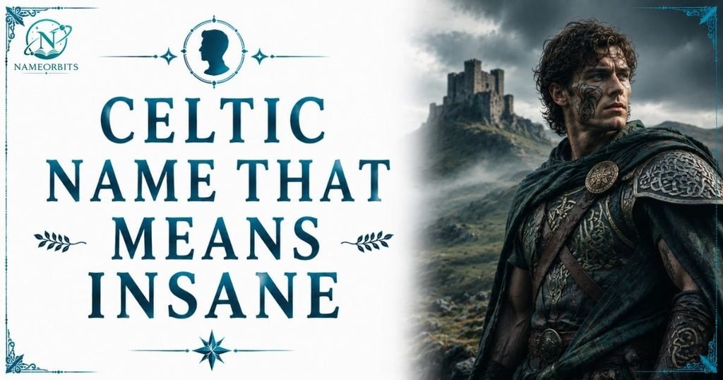Celtic Name That Means Insane