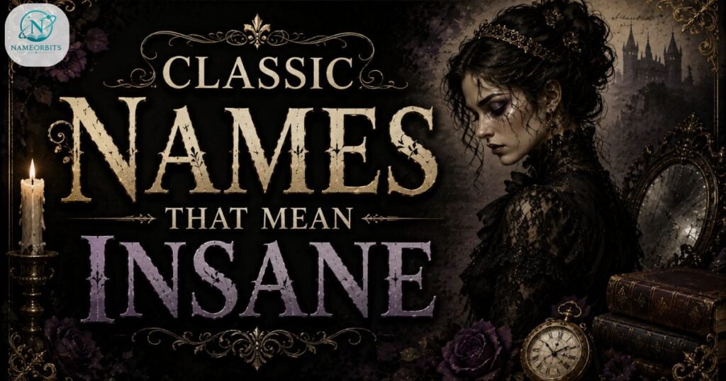 Classic Names That Mean Insane