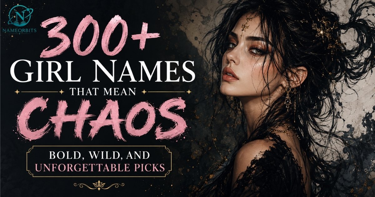 Girl Names That Mean Chaos