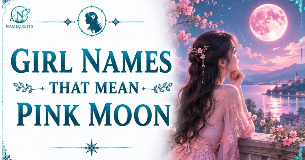 Girl Names That Mean Pink Moon