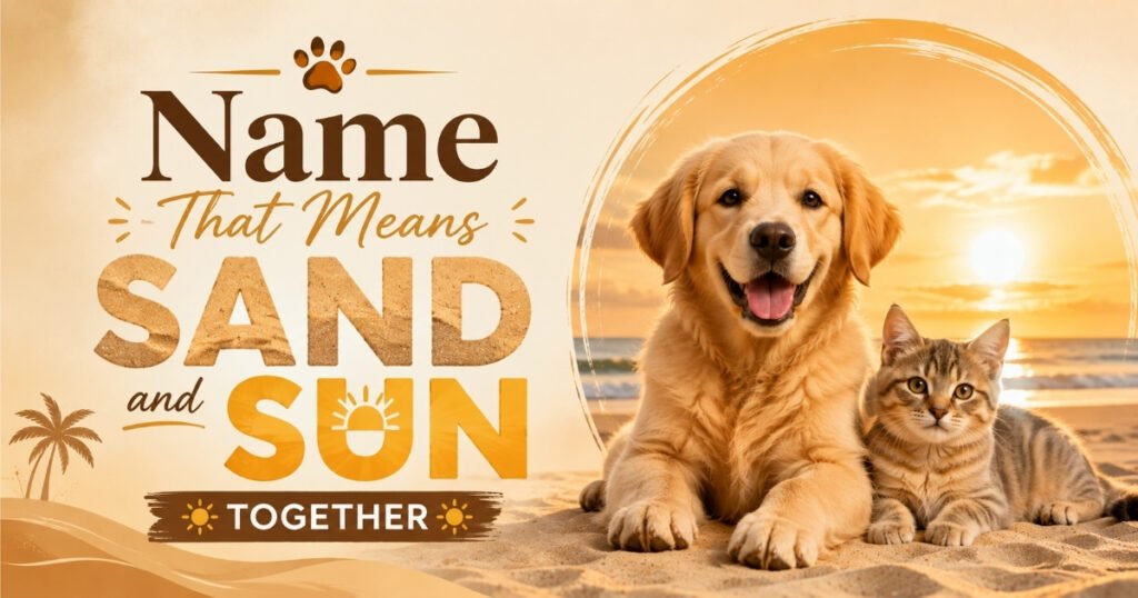 Name That Means Sand and Sun Together