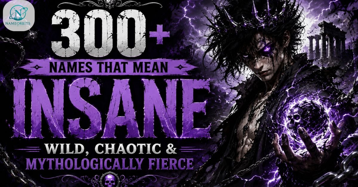 Names That Mean Insane