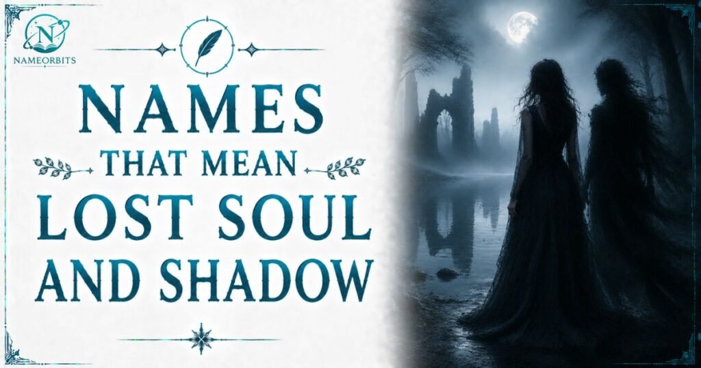 Names That's Mean Lost Soul and Shadow