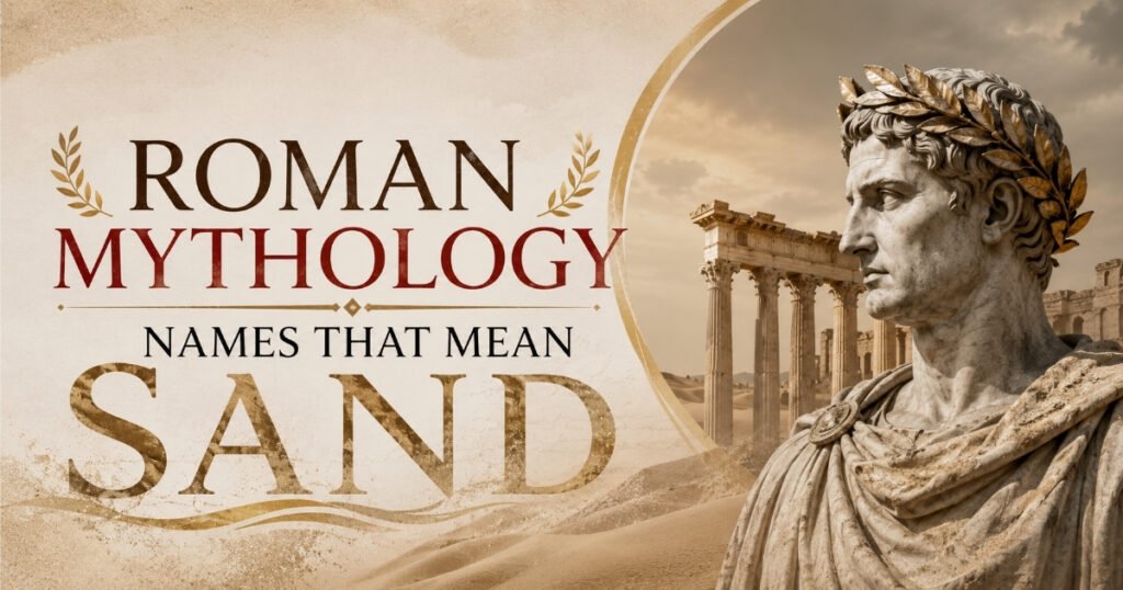 Roman Mythology Names That Mean Sand