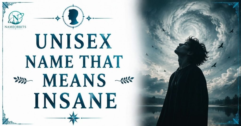 Unisex Name That Means Insane