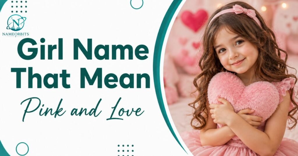 girl names meaning pink