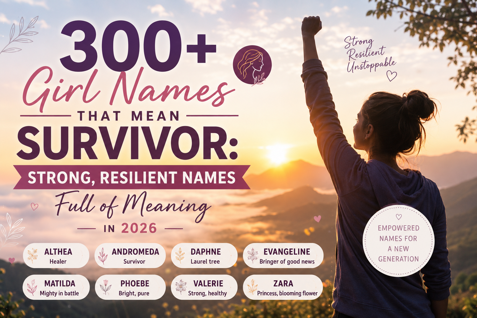girl names that mean survivor
