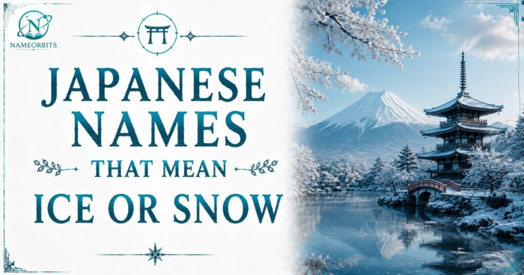 japanese girl names meaning snow