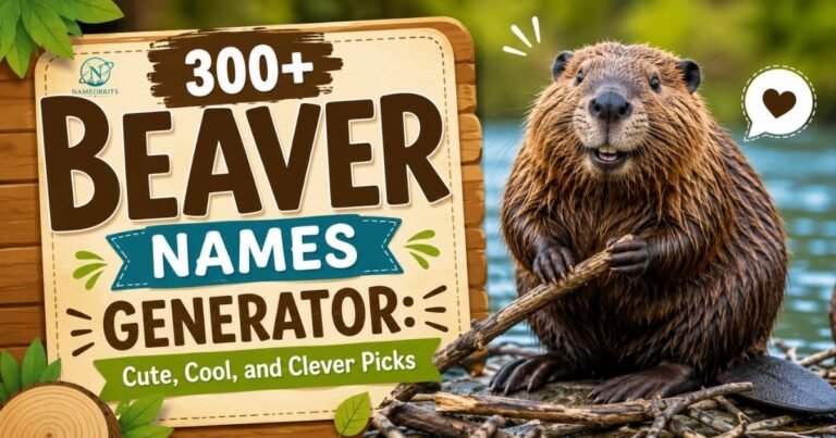 beaver names generator