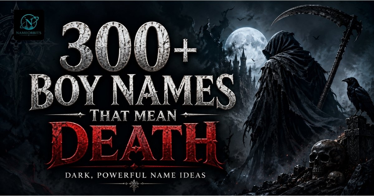 Boy Names That Mean Death