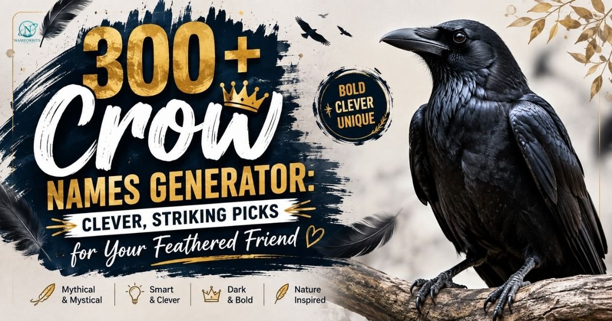 crow names generator