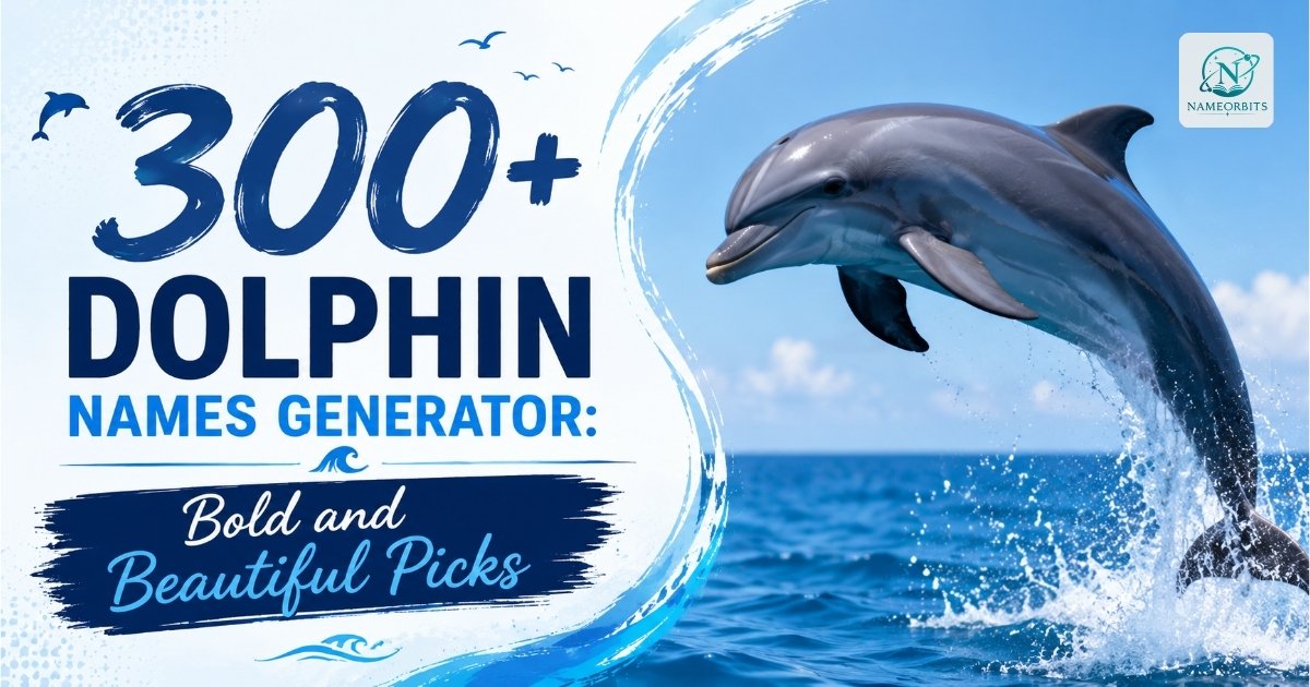 Dolphin Names Generator