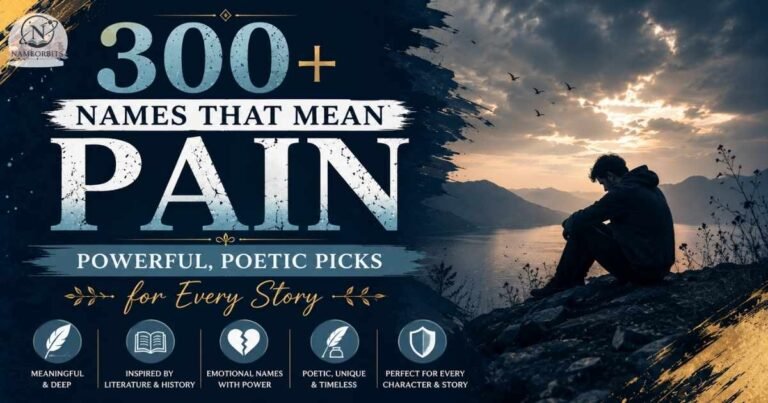 Names That Mean Pain