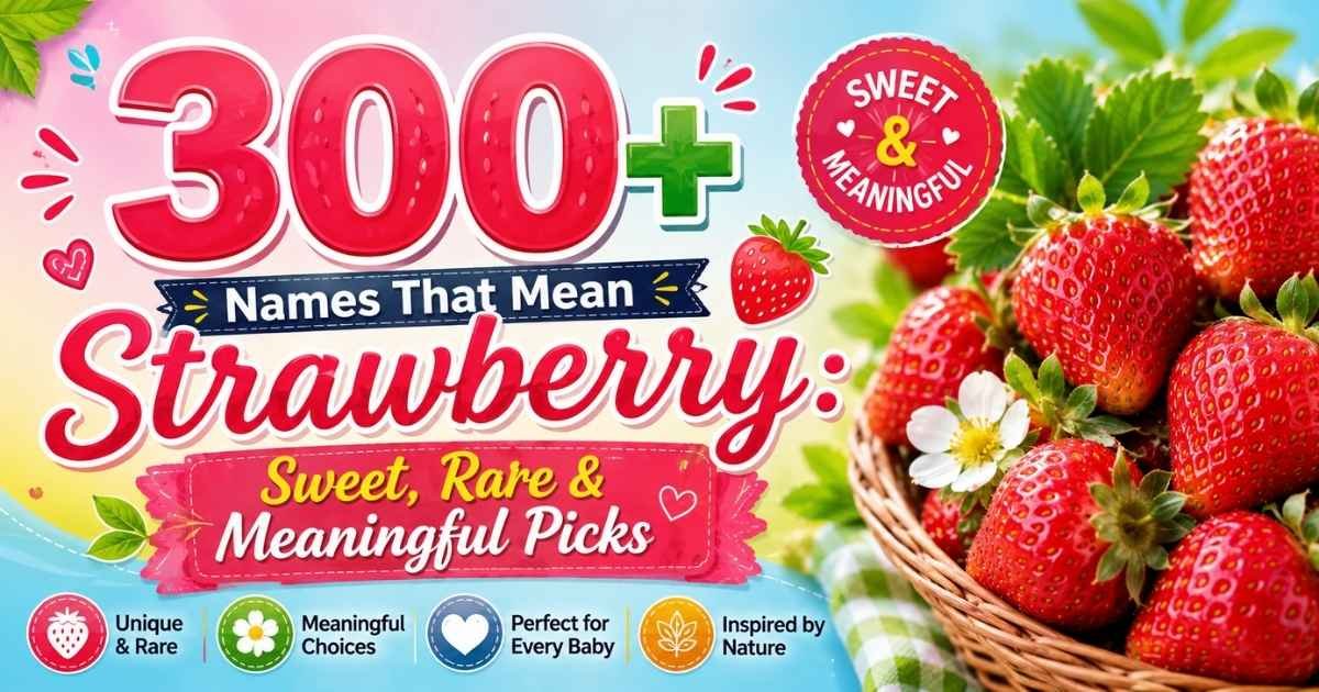 names that mean strawberry
