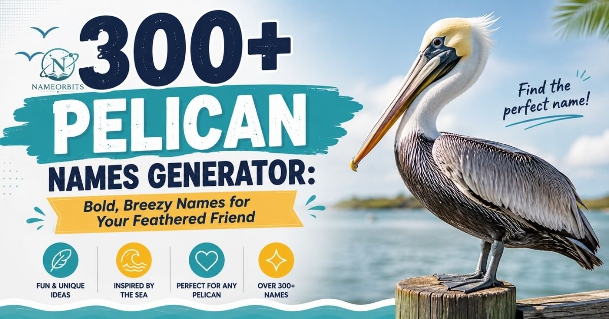Pelican Names Generator