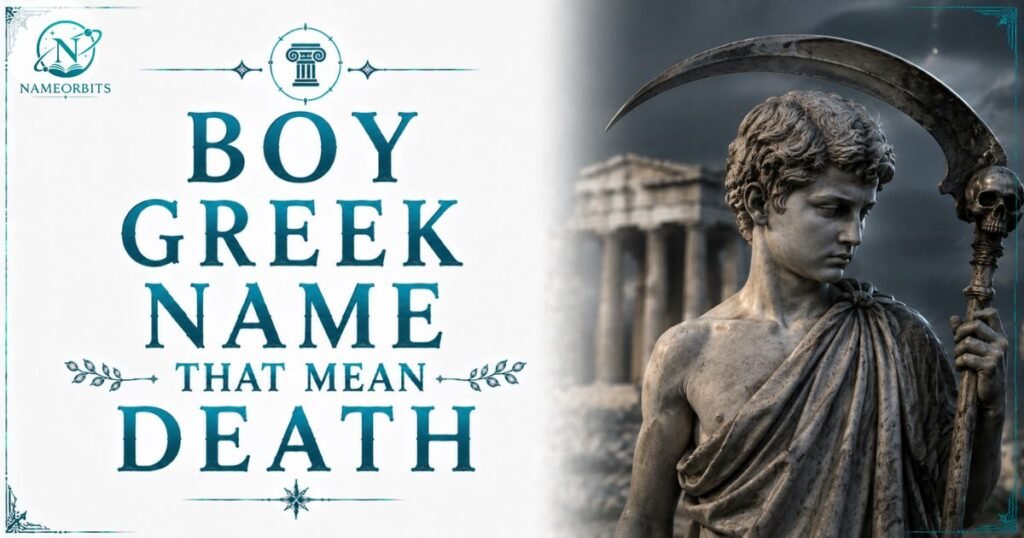Boy Greek Name That Mean Death