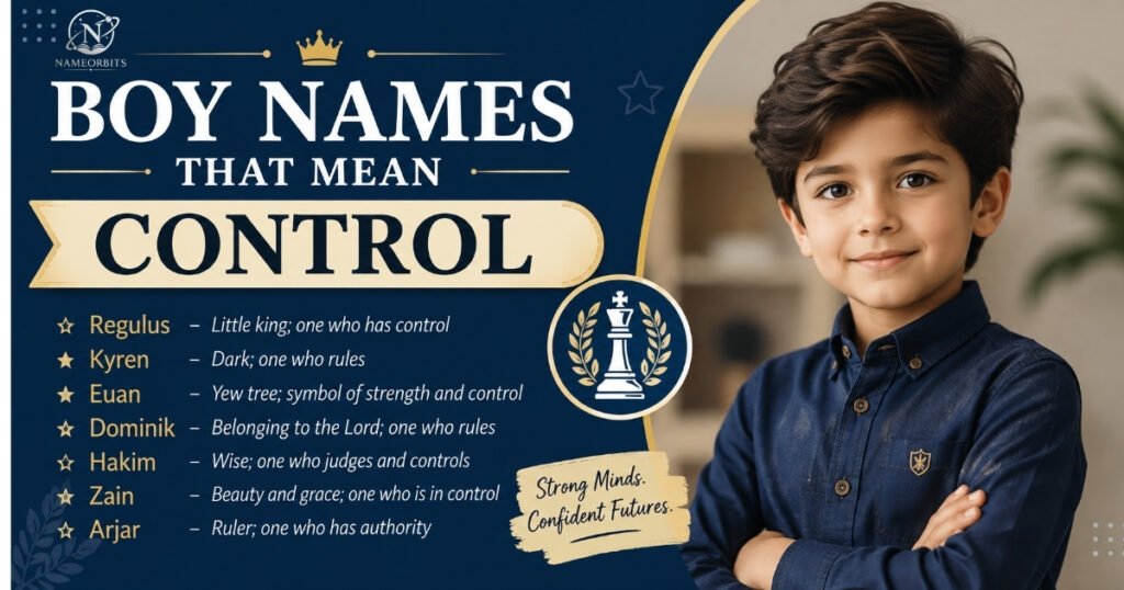 Boy Name That Mean Control