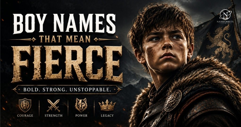 Boy Names That Mean Fierce