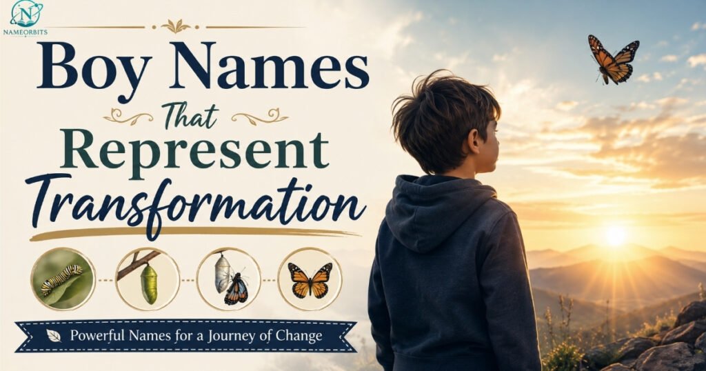 Boy Names That Represent Transformation