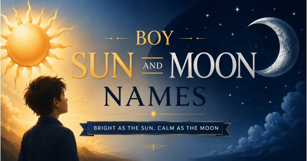 Boy Sun and Moon Names