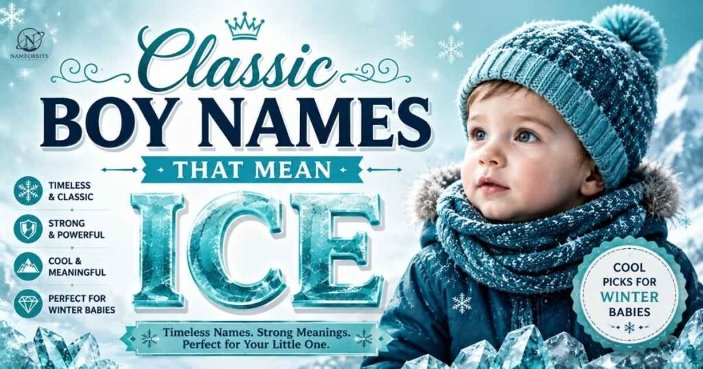 boy names that mean ice