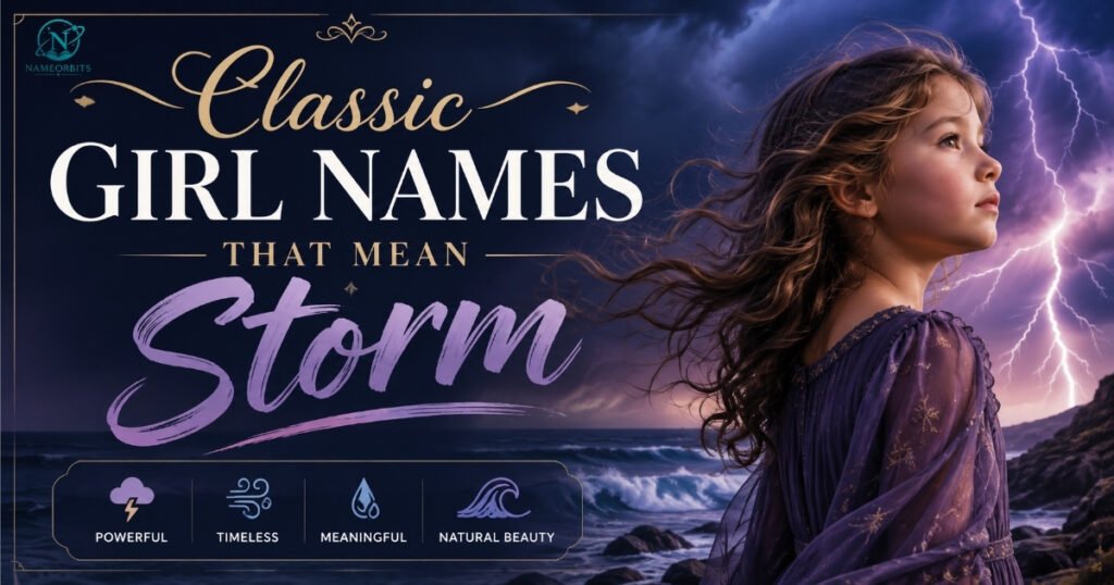 Classic Girl Names That Mean Storm