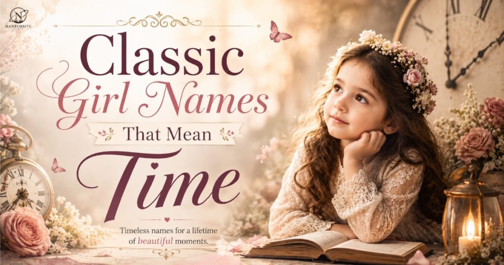 Classic Girl Names That Mean Time