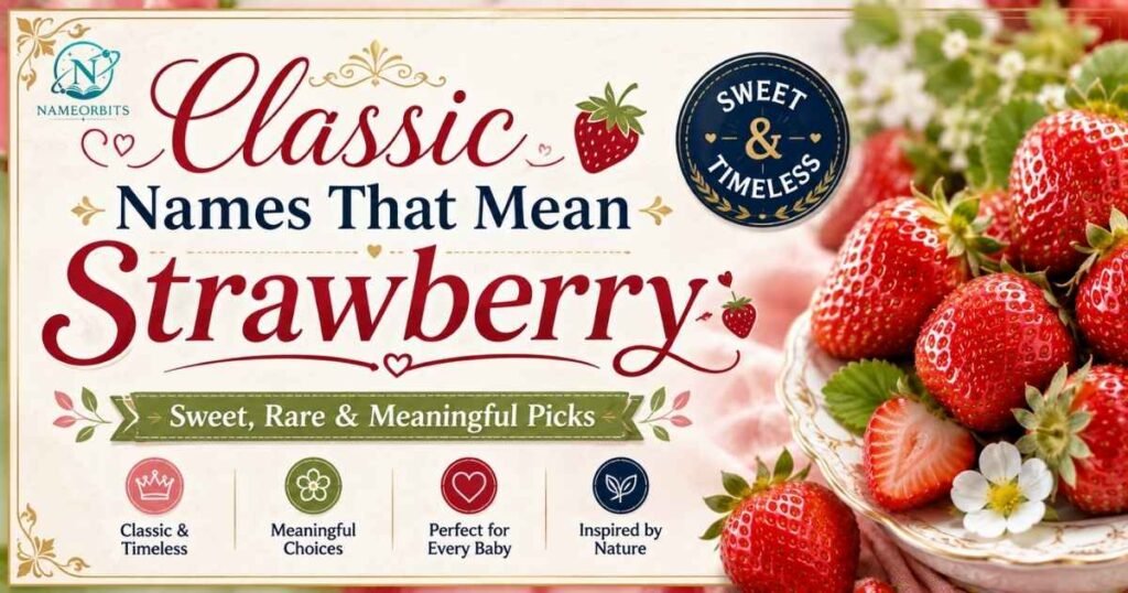 names that mean strawberry