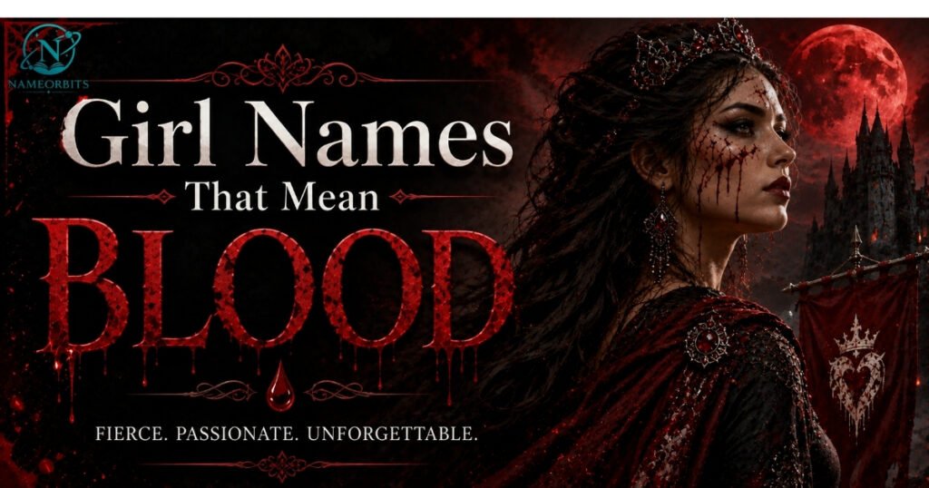 Girl Names That Mean Blood