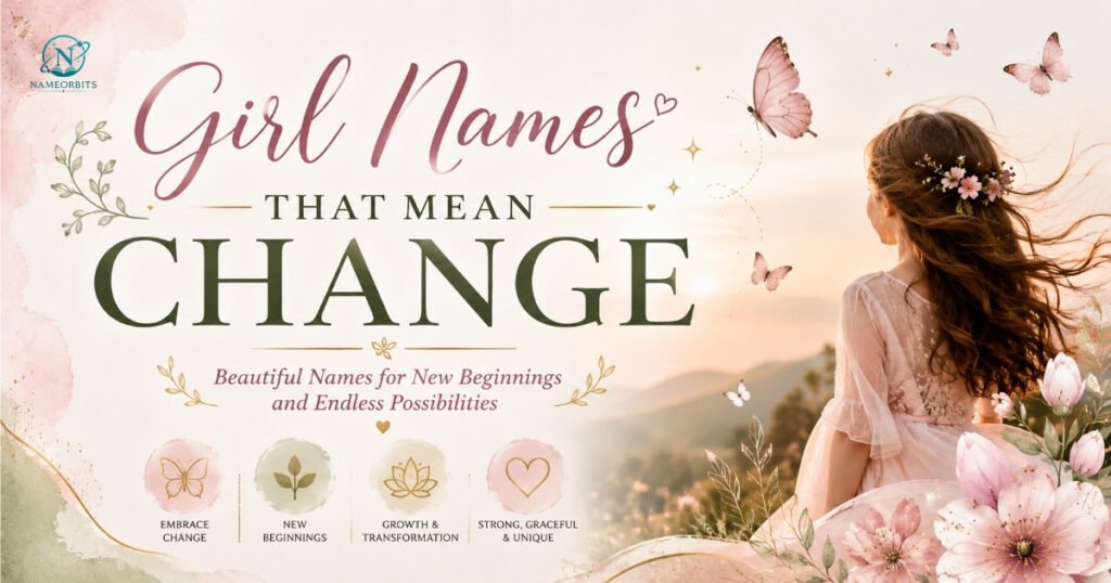 Girl Names That Mean Change