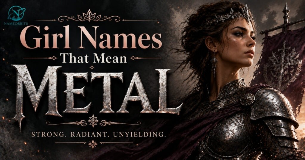 Girl Names That Mean Metal