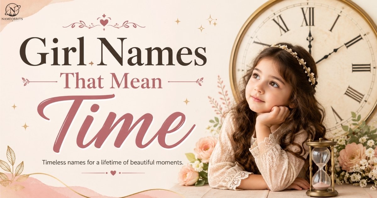 Girl Names That Mean Time