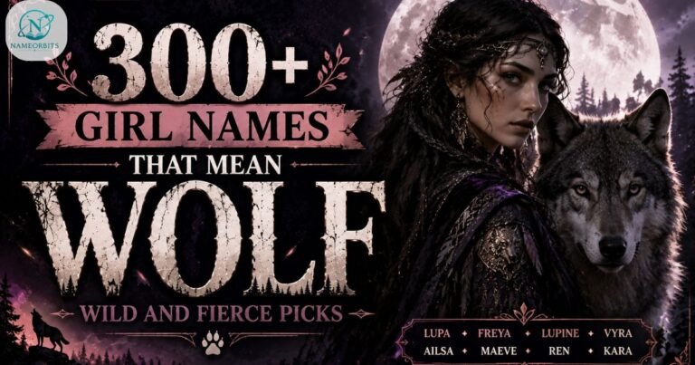 Girl Names That Mean Wolf