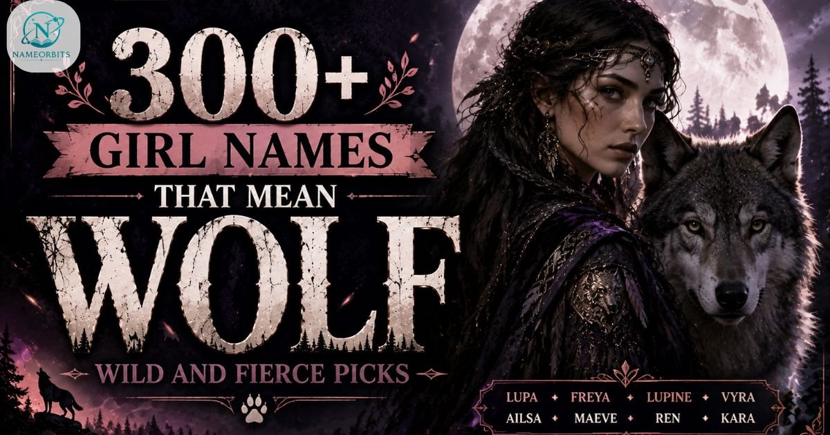 Girl Names That Mean Wolf