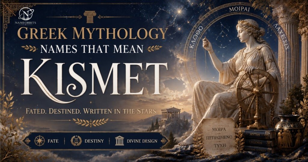 Greek Mythology Names That Mean Kismet