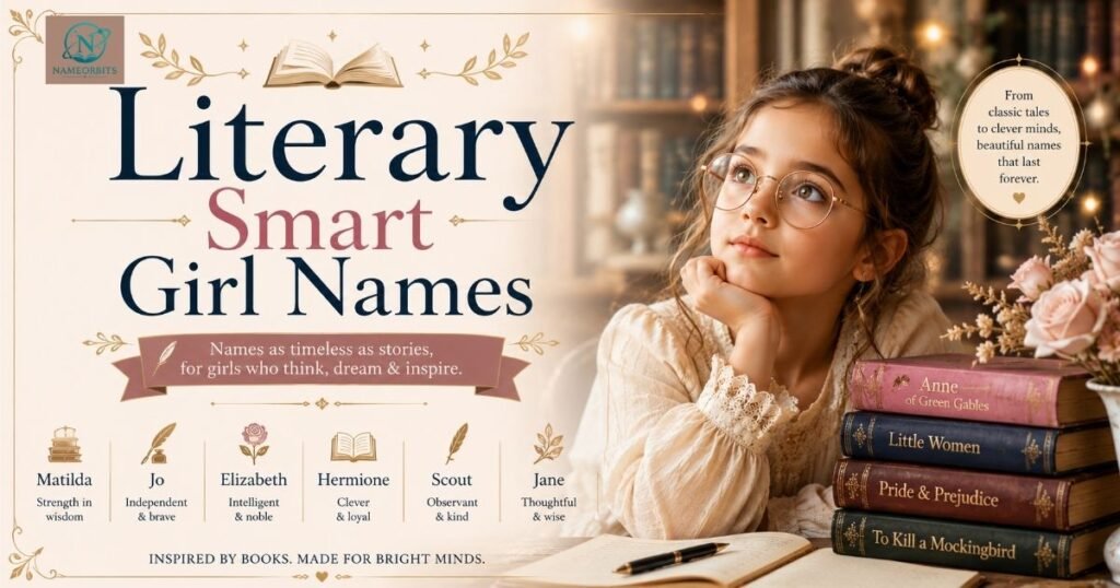 Literary Smart Girl Names