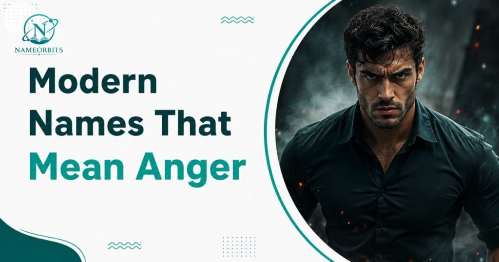Modern Names That Mean Anger