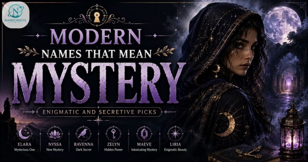 Modern Names That Mean Mystery