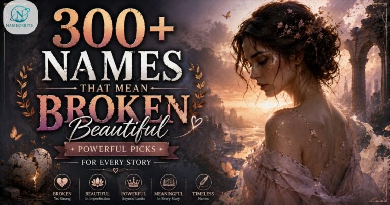 Names That Mean Broken