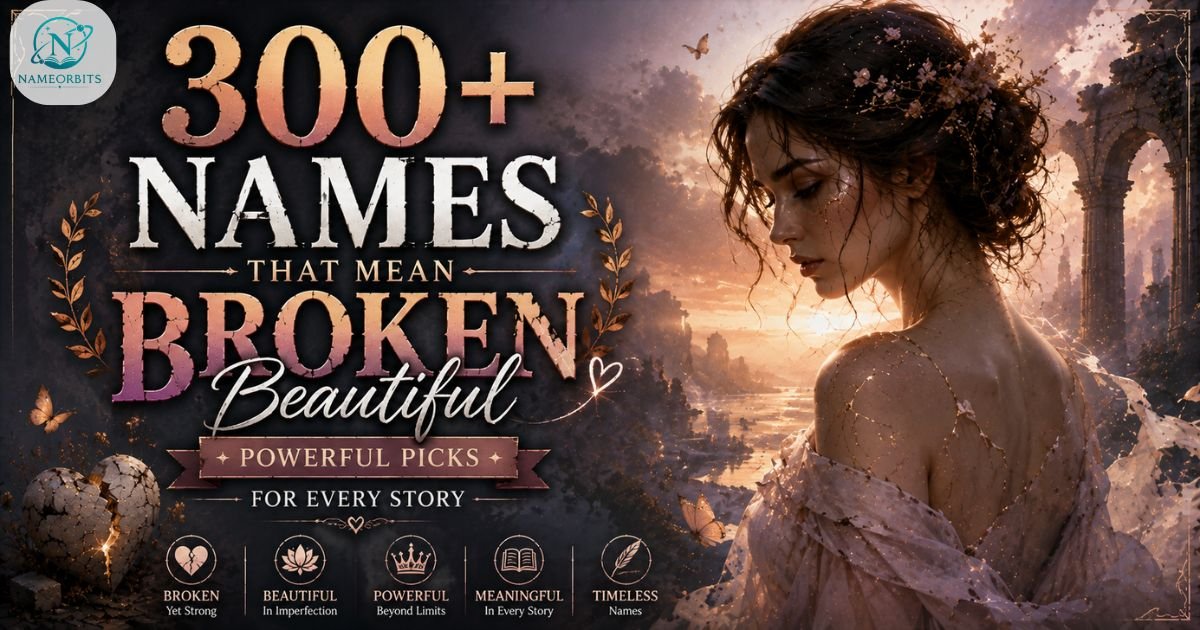 Names That Mean Broken