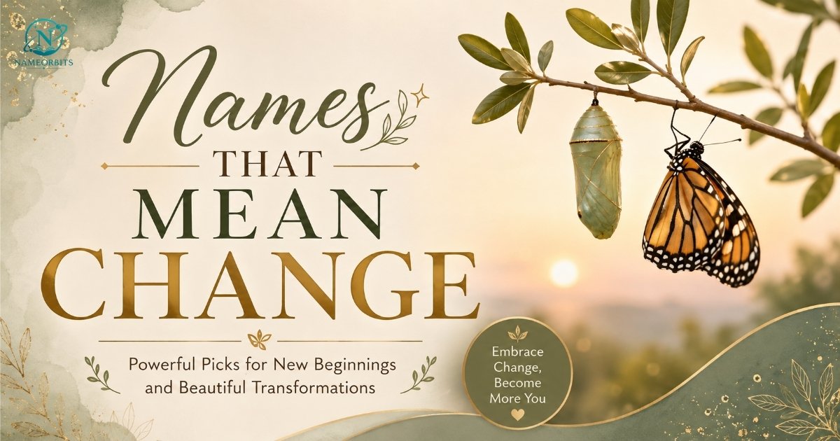 Names That Mean Change