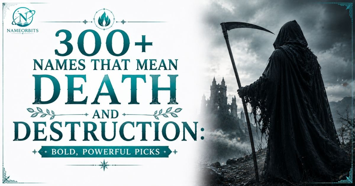 Names That Mean Death and Destruction