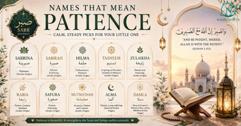 Names That Mean Patience