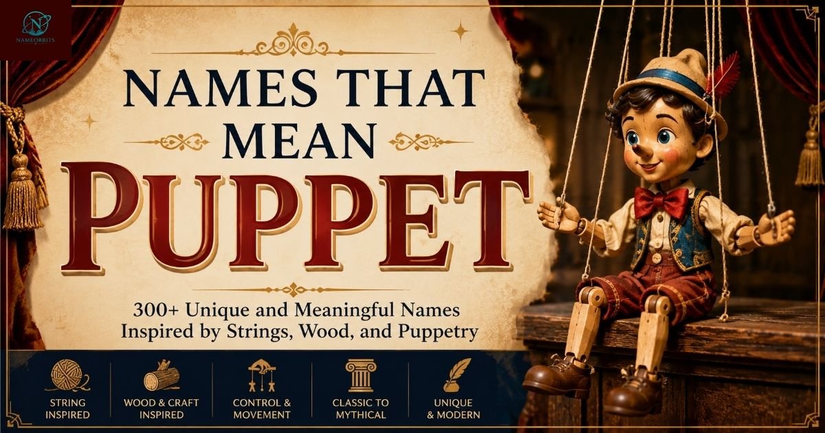 Names That Mean Puppet