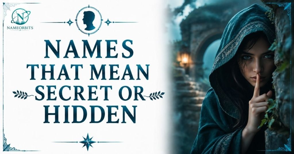 Names That Mean Secret or Hidden