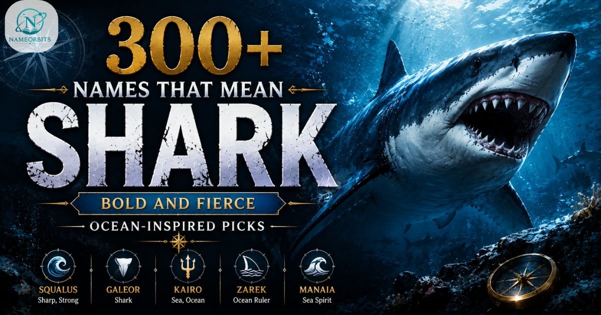 Names That Mean Shark