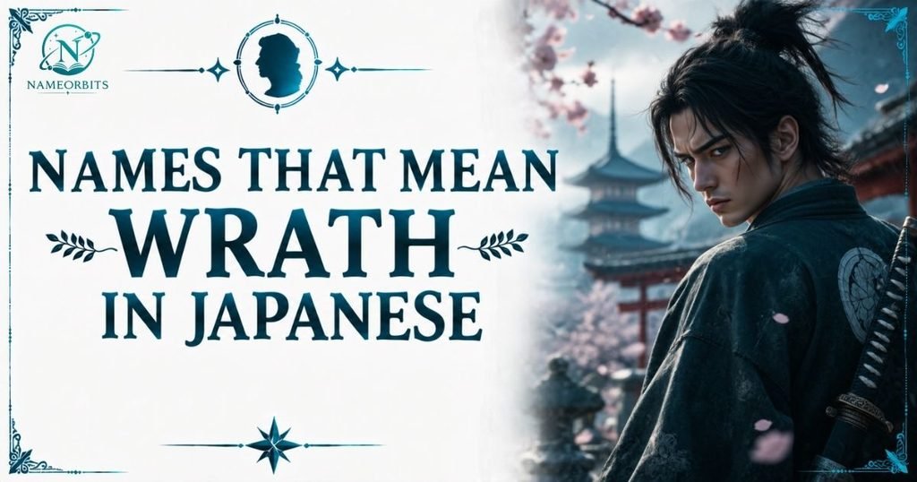 Names That Mean Wrath in Japanese