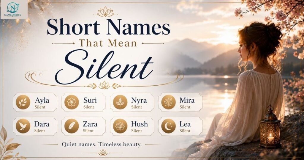Short Names That Mean Silent