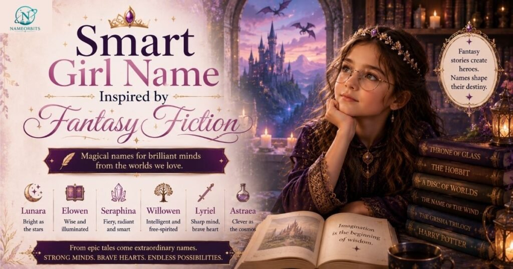 Smart Girl Name Inspired by Fantasy Fiction